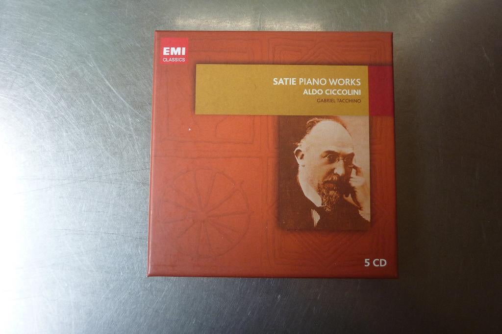 Satie Piano Works - Aldo Ciccolini, Gabriel Tacchino, Ophalen of Verzenden, Modernisme tot heden, Zo goed als nieuw, Overige typen