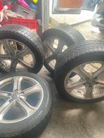 Set originele Audi 17inch velgen met winterbanden., Ophalen, Audi