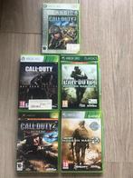 5 Call of Duty Xbox 360 games, Vanaf 18 jaar, Shooter, Verzenden, Zo goed als nieuw