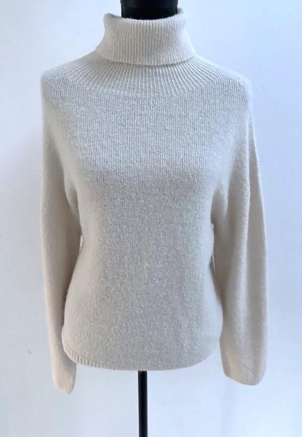 SPLINTERNIEUW! L'esstiel gebreide wol-mix coltrui beige, Maat 38/40 (M), Verzenden, Beige, L'esstiel Lesstiel