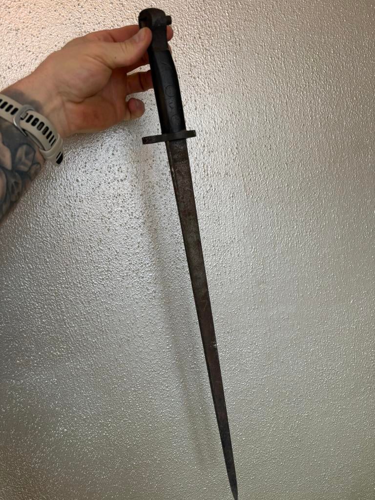 Nederlandse M1895 WO2, Verzamelen, Militaria | Tweede Wereldoorlog, Ophalen of Verzenden, Nederland, Mes of Dolk