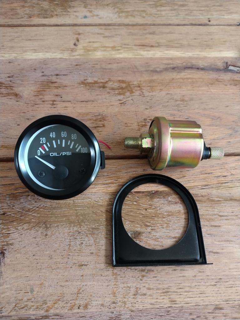 Oliedrukmeter 12v, Auto-onderdelen, Dashboard en Schakelaars, Ophalen of Verzenden, Nieuw