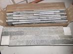 Wandtegels - Silver grey slate thin panel 2 dozen 16 st, Ophalen, Overige materialen, Wandtegels, Nieuw