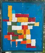 Kunstwerk à la Mondriaan, de Stijl. Gesigneerd Lydia, Ophalen of Verzenden