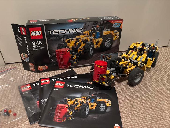 Lego Technic 42049 Mine Loader - Complete Set, Kinderen en Baby's, Speelgoed | Duplo en Lego, Zo goed als nieuw, Lego, Complete set