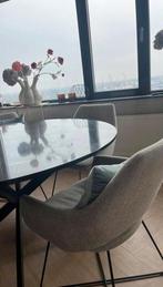 Ronde tafel met 4 stoelen, Ophalen, Gebruikt, 100 tot 150 cm, Rond