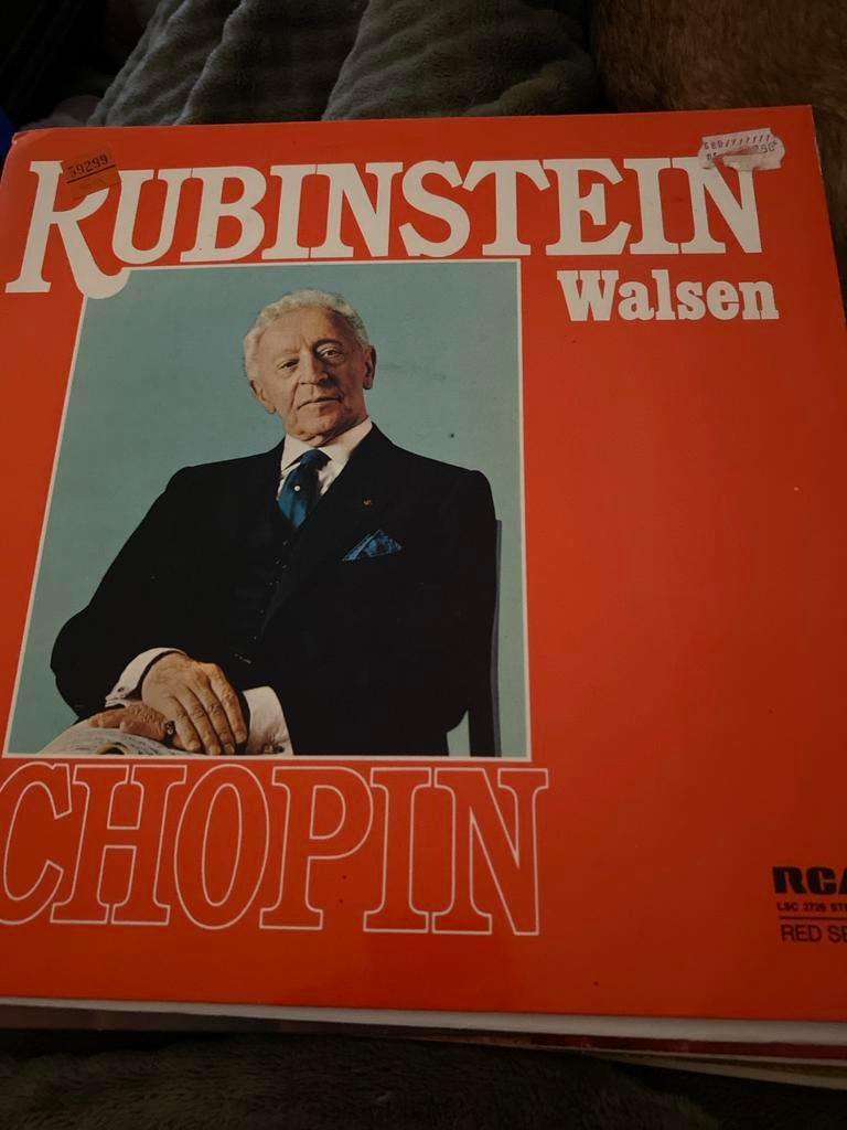 Rubinstein speelt Chopin: Walsen (LP), Modernisme tot heden, Ophalen of Verzenden, 12 inch, Kamermuziek