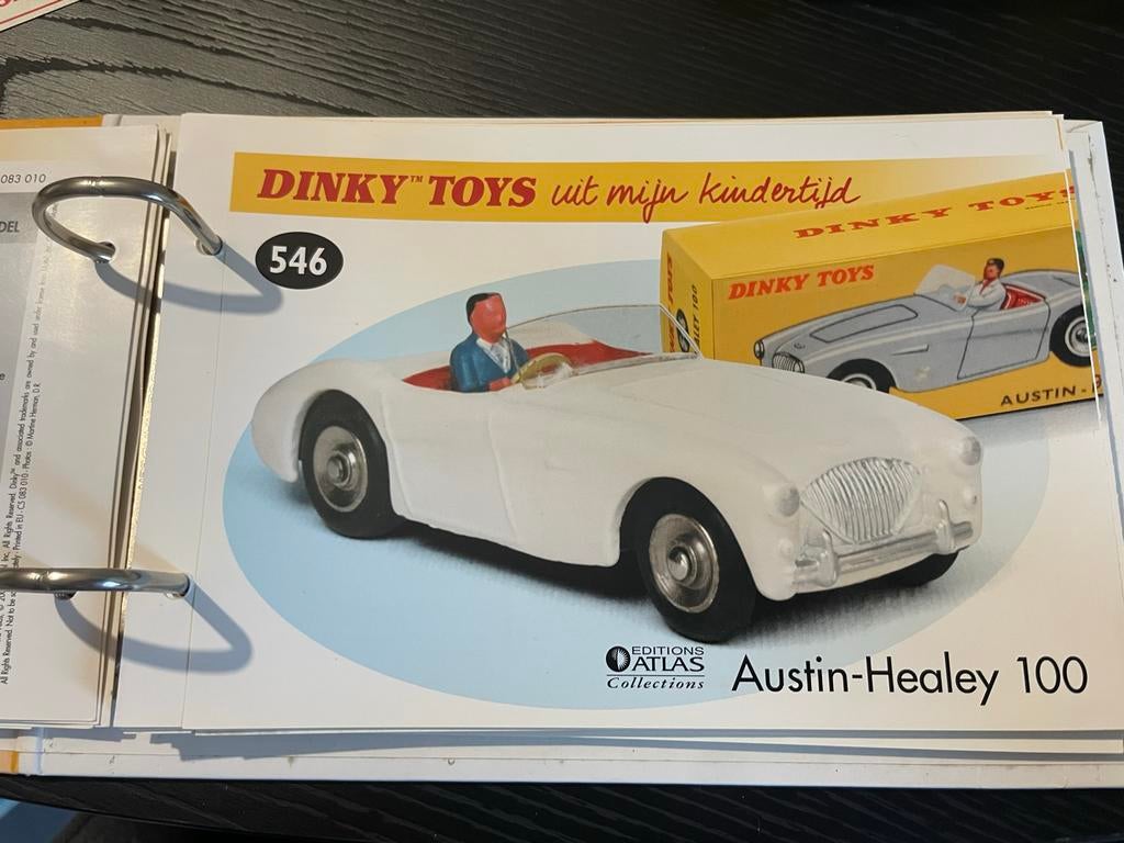 Dinky Toys Atlas - Austin-Healey 100, Hobby en Vrije tijd, Modelauto's | 1:43, Ophalen of Verzenden, Gebruikt, Auto, Overige merken