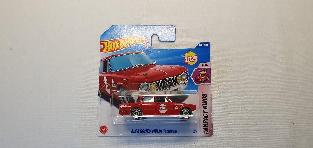Hot wheels Alfa Romeo Giulia TI super, Hobby en Vrije tijd, Modelauto's | Overige schalen, Ophalen of Verzenden, Nieuw, Auto