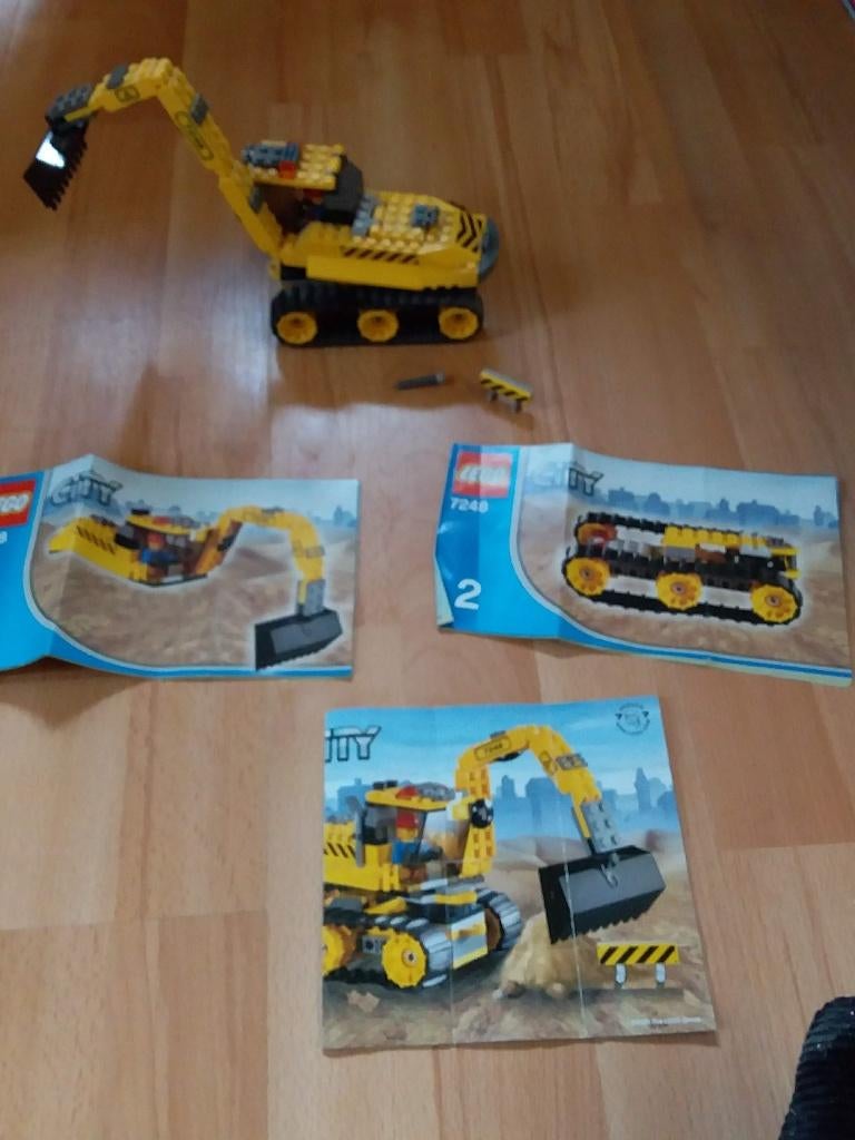 lego nr 7248 graafmachine, Lego, Ophalen of Verzenden, Inclusief minifiguren, City