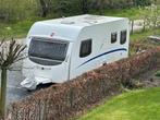 TOP caravan -  BURSTNER Belcanto 525 TL filmpje via whatsapp, Caravans en Kamperen, Caravans, Omvormbare zithoek, Rondzit, 7 tot 8 meter