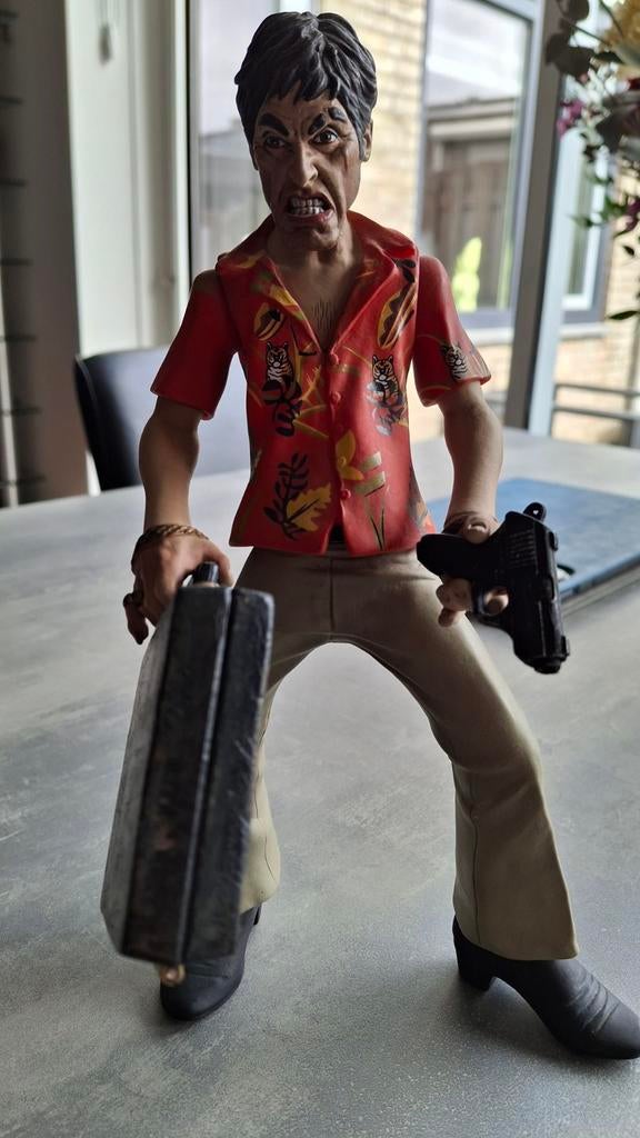 Scarface Action Figures - Tony Montana Collectie (4 stuks), Ophalen of Verzenden, Zo goed als nieuw, Figuur of Figuren