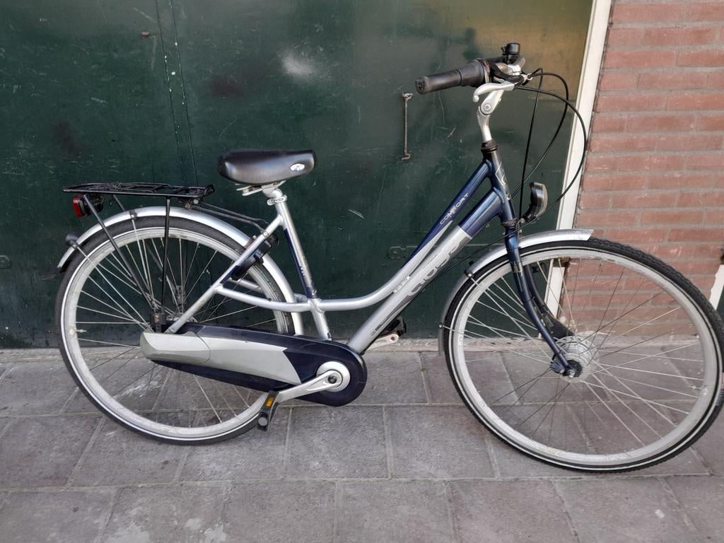 Nette damesfiets met versn en handremmen, Fietsen en Brommers, Overige merken, Gebruikt, Versnellingen, Ophalen of Verzenden