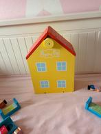 Peppa Pig speelgoed huis met figuren, Ophalen, Gebruikt, Jongen of Meisje