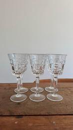 Set van 6 moderne kristallen witte wijnglazen, Huis en Inrichting, Keuken | Servies, Glas of Glazen, Nieuw, Ophalen of Verzenden