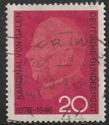 BRD 1966 505 Kardinaal von Galen, Gest, Ophalen of Verzenden, BRD, Gestempeld