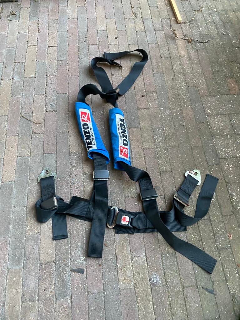 3-punts race autogordel - Tenzo Racing Sports, Ophalen of Verzenden, Gebruikt, Universele onderdelen