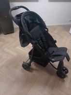 Zwarte Hauck buggy, Ophalen, Gebruikt, Overige merken, Verstelbare rugleuning