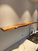 Wandplank boomstamwandplank met blinde bevestiging., Ophalen of Verzenden, Nieuw