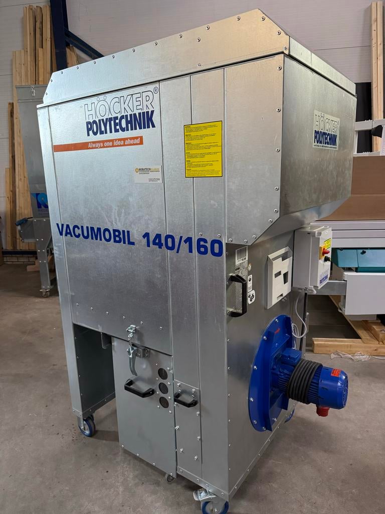 Hocker Polytechnik Vacumobil 140/160 Afzuiger - Nieuwstaat, Ophalen