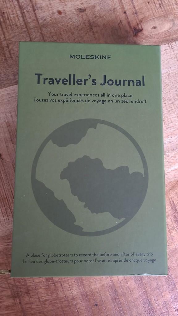 moleskine groen reisdagboek, Diversen, Notitieboeken, Ophalen, Nieuw, A5