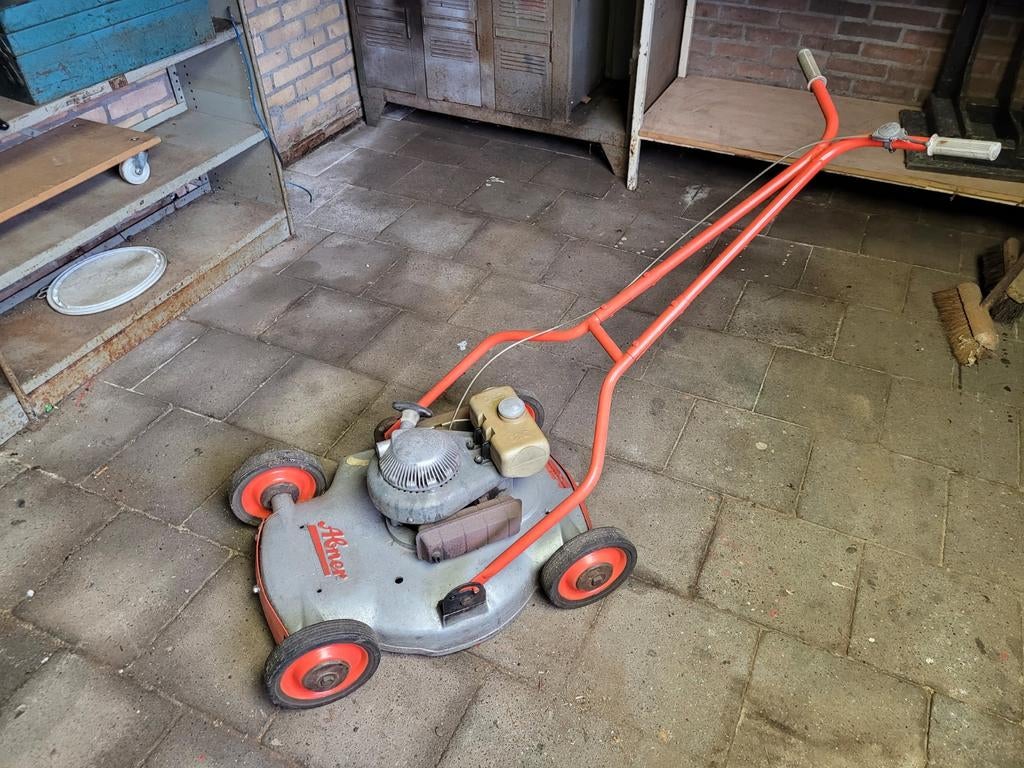 Oude abner grasmaaier, Tuin en Terras, Ophalen, Gebruikt, 50 cm of meer