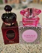 Dior Hypnotic Poison & Versace Bright Crystal Absolu, Sieraden, Tassen en Uiterlijk, Uiterlijk | Parfum, Ophalen, Zo goed als nieuw