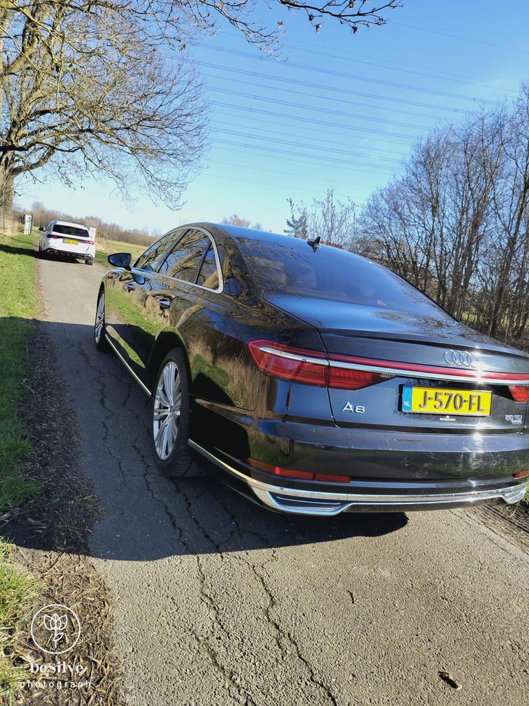 Audi A8 50 TDI 286pk Tiptronic Quattro 2018 Zwart, Auto's, Audi, Automaat, Zwart, Particulier, Sedan