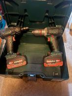 Metabo 3 bodys 4 accus en lader, Doe-het-zelf en Verbouw, Gereedschap | Boormachines, Ophalen of Verzenden, Zo goed als nieuw