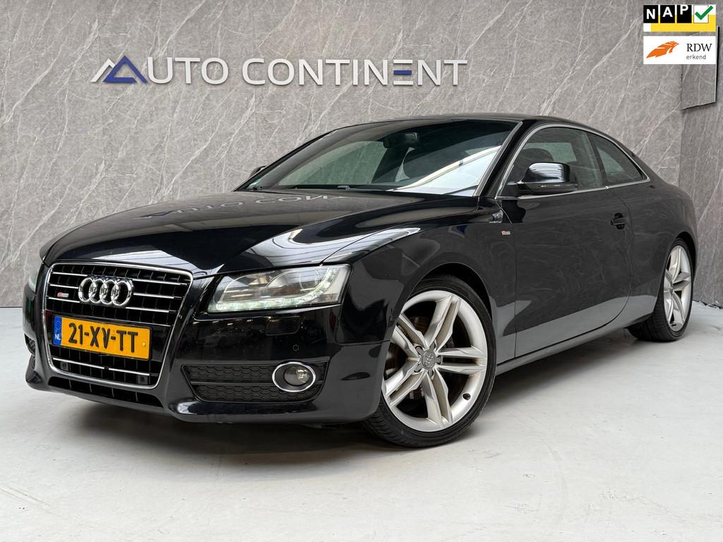 Audi A5 Coupé 3.2 V6 265 PK FSI 2x S-Line / NAP / Goed Onde, Auto's, Stoelverwarming, Gebruikt, Zwart, 4 stoelen