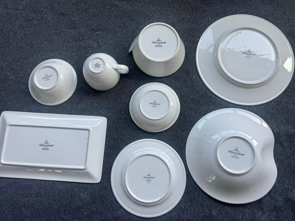 Servies van Villeroy & Boch, Huis en Inrichting, Keuken | Servies, Ophalen, Gebruikt, Effen, Porselein