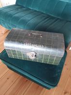 Grote oude blikken broodtrommel.  Vintage., Ophalen of Verzenden