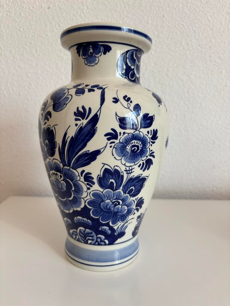 Delfts Blauw Handwerk Vaas - Holland, Ophalen of Verzenden