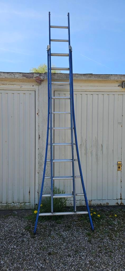 Ladder 3.2m x2, Doe-het-zelf en Verbouw, Ladders en Trappen, Ophalen, 4 meter of meer