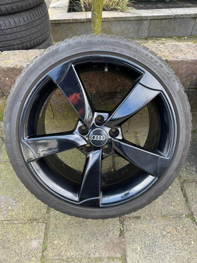18 inch audi rotor velgen 5x112, Auto-onderdelen, Ophalen, 18 inch, Velg(en), Zomerbanden