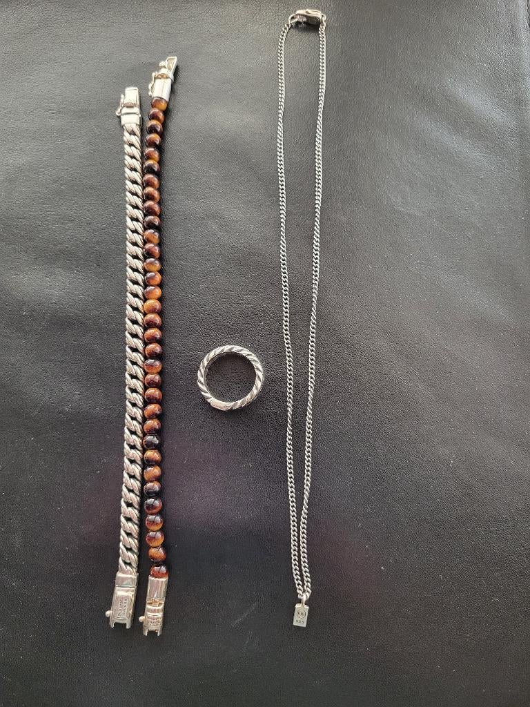 Sieraden set Buddha to Buddha, Ophalen, Zilver, Armband