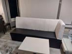 Lounge bank, Huis en Inrichting, Banken | Bankstellen, Ophalen, Minder dan 75 cm, Loungebank, Leer