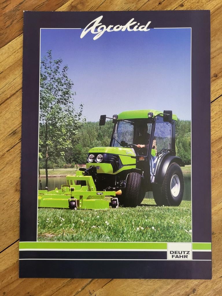 tractor folder Deutz-Fahr Agrokid, Ophalen of Verzenden, Zo goed als nieuw