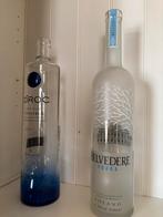 3L Ciroc & Belvedere Vodka Flessen leeg, Ophalen of Verzenden, Gebruikt, Overige typen