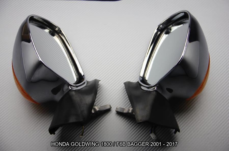 Set spiegels voor HONDA GOLDWING 1800 F6B BAGGER 2001 - 2017, Ophalen of Verzenden, Nieuw