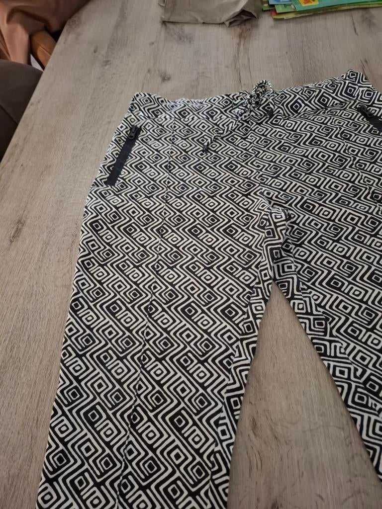 ZOSO broek zwart-wit patroon, Ophalen of Verzenden