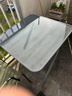 Tuintafel 70 bij 70, Ophalen, Gebruikt, Rechthoekig