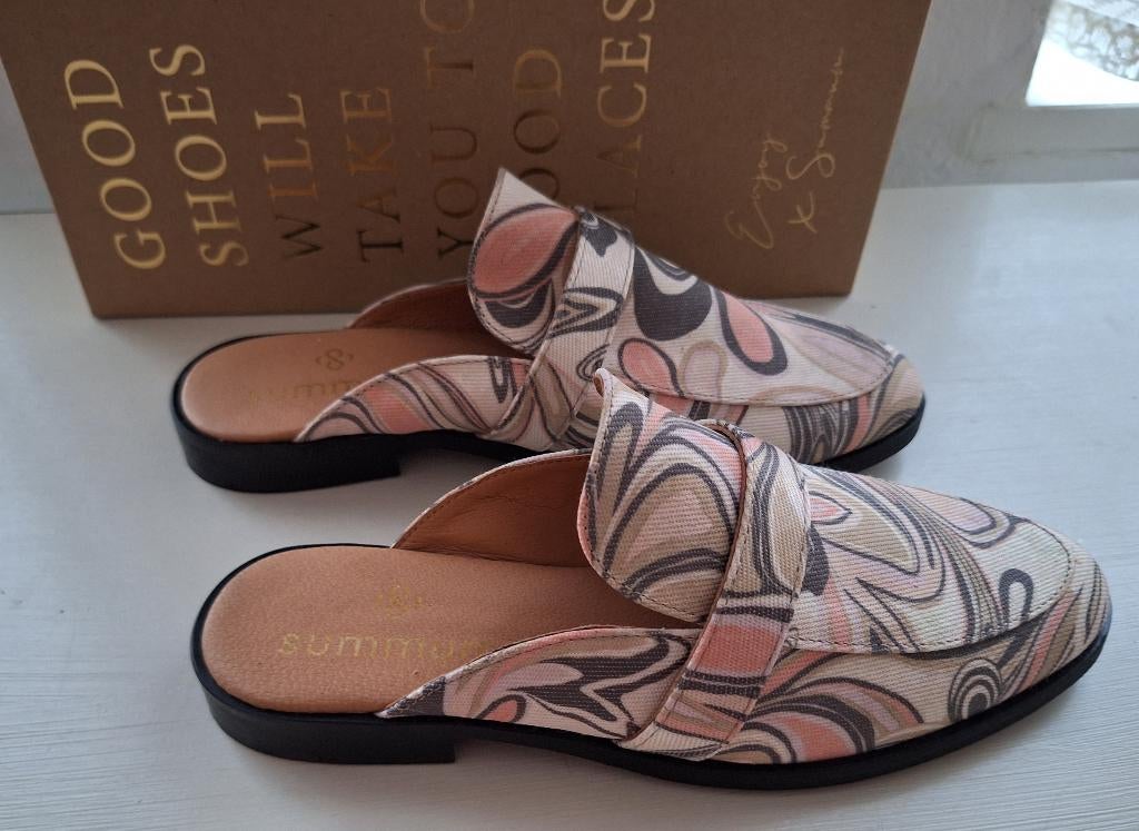 Summum nieuwe print loafer loavers instappers, maat 37, Kleding | Dames, Schoenen, Summum Woman, Instappers, Nieuw, Ophalen of Verzenden