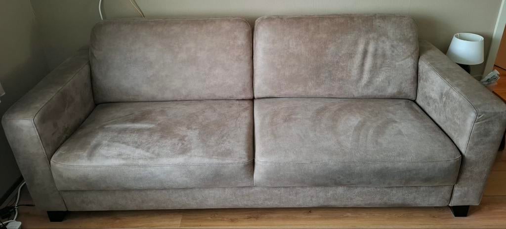 3-zits bank Bull Liver van Pronto Wonen - Zeer netjes, Ophalen, Gebruikt, Driepersoons, 75 tot 100 cm