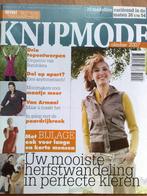 Knipmode oktober 2007 , incl. bijlage trends in 3  lengtes, Verzenden, Zo goed als nieuw, Vrouw, Knipmode