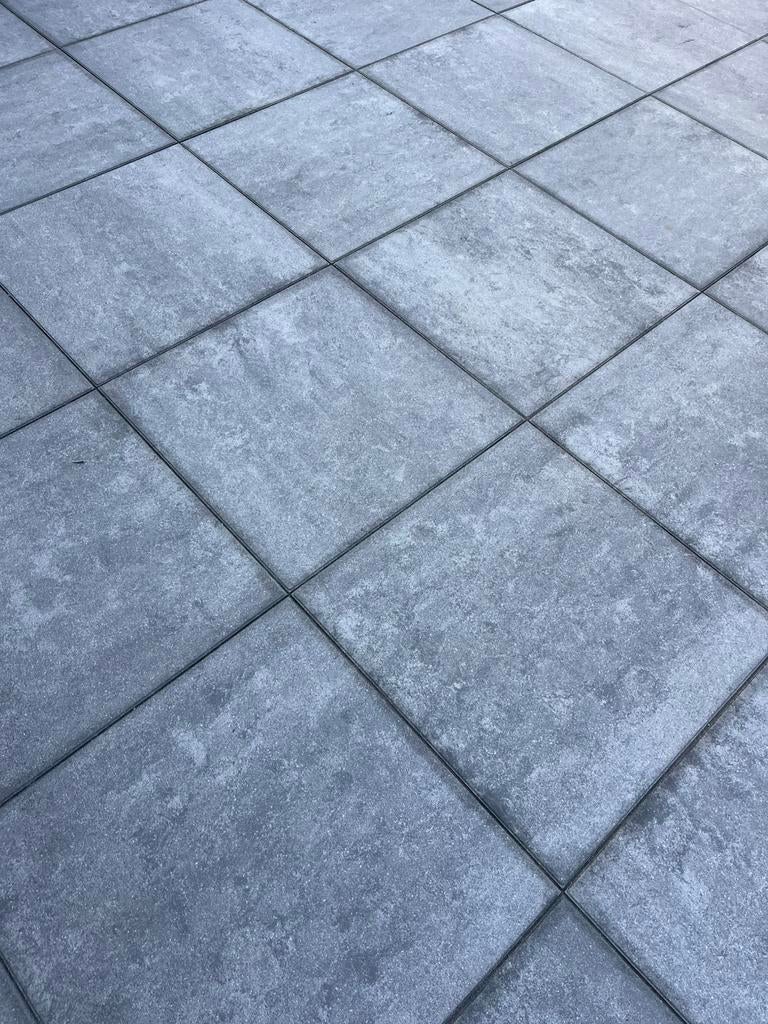 Terrastegel grijs, 8,5 vierkante meter, Ophalen, Zo goed als nieuw, Beton, Terrastegels