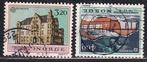 Noorwegen michel 1046/1047 gestempeld uit 1990, Verzenden, Noorwegen, Gestempeld