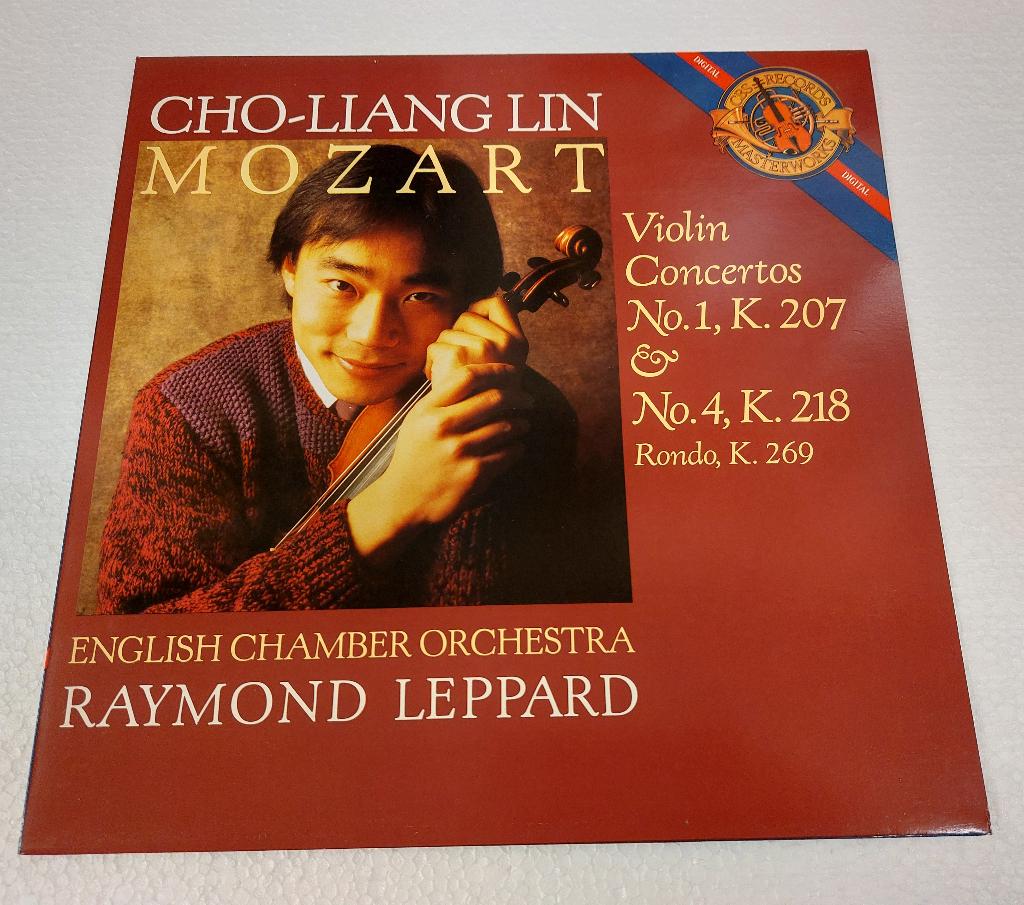 Cho-Liang Lin VINYL LP Mozart Viool concert No.1& 4 - NIEUW, Verzenden, Classicisme, Nieuw in verpakking, 12 inch