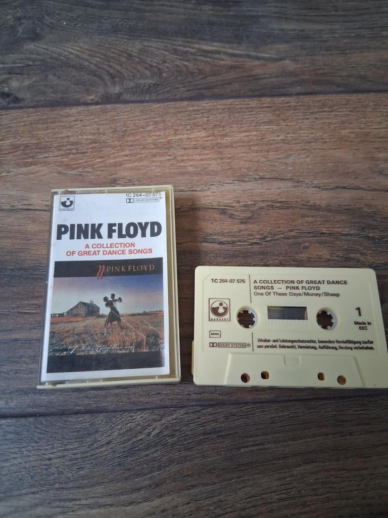 Cassettebandje pink Floyd a  collectie of great dansen songs, Ophalen, Gebruikt, Overige genres