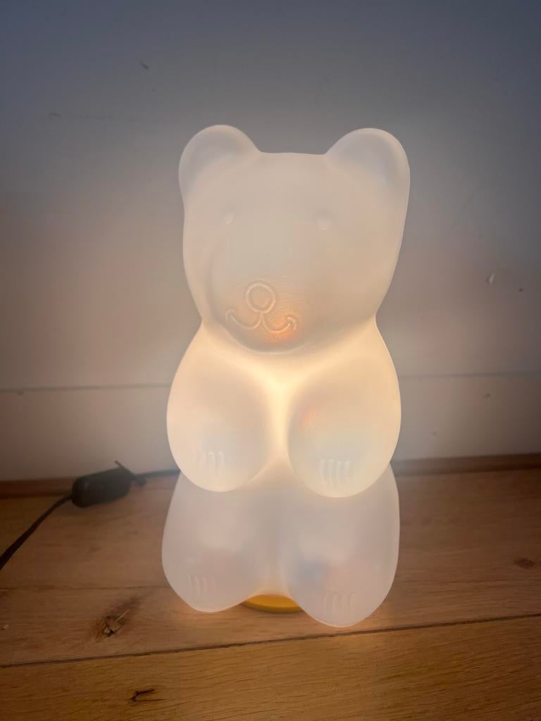 Heico Jelly beer Nachtlampje - Wit, Ophalen of Verzenden, Gebruikt